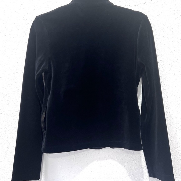 Boston Proper Black and White Embroidered Blazer S - Picture 8 of 8